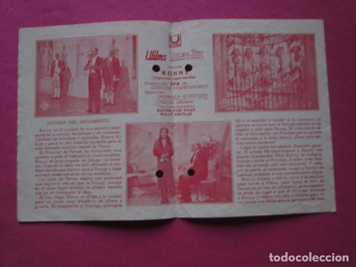 Cine: RONNY KATHE VON NAGY PROGRAMA DE CINE DOBLE UFA C2 - Foto 3