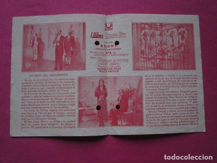 Cine: RONNY KATHE VON NAGY PROGRAMA DE CINE DOBLE UFA C2 - Foto 6