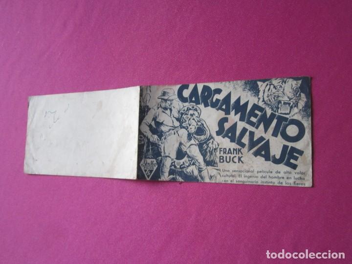 Cine: CARGAMENTO SALVAJE FRANK BUCK PROGRAMA DE CINE DOBLE C2 - Foto 3