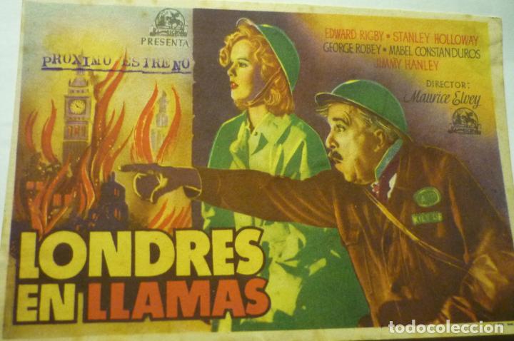 Cine: programa londres en llamas - Foto 1