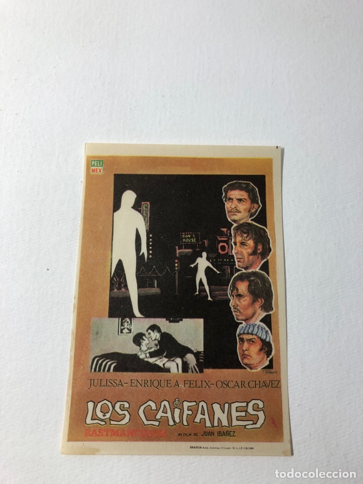 Cine: FOLLETO DE MANO ● LOS CAIFANES - Foto 1