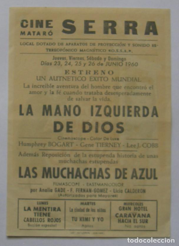 Cine: PROGRAMA DE CINE LA MANO IZQUIERDA DE DIOS - Foto 2