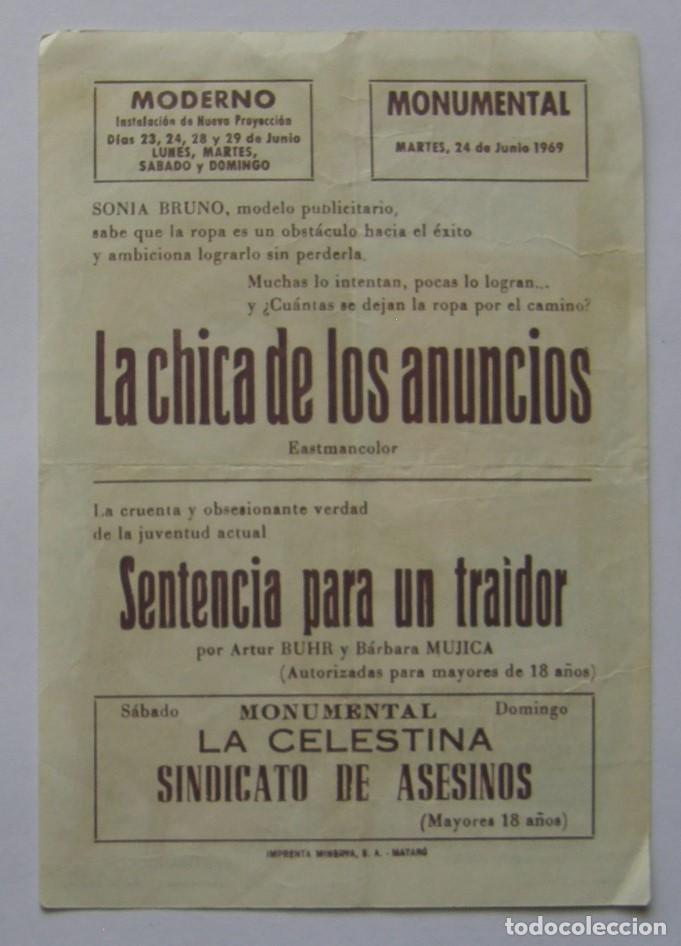 Cine: PROGRAMA DE CINE LA CHICA DE LOS ANUNCIOS - Foto 2