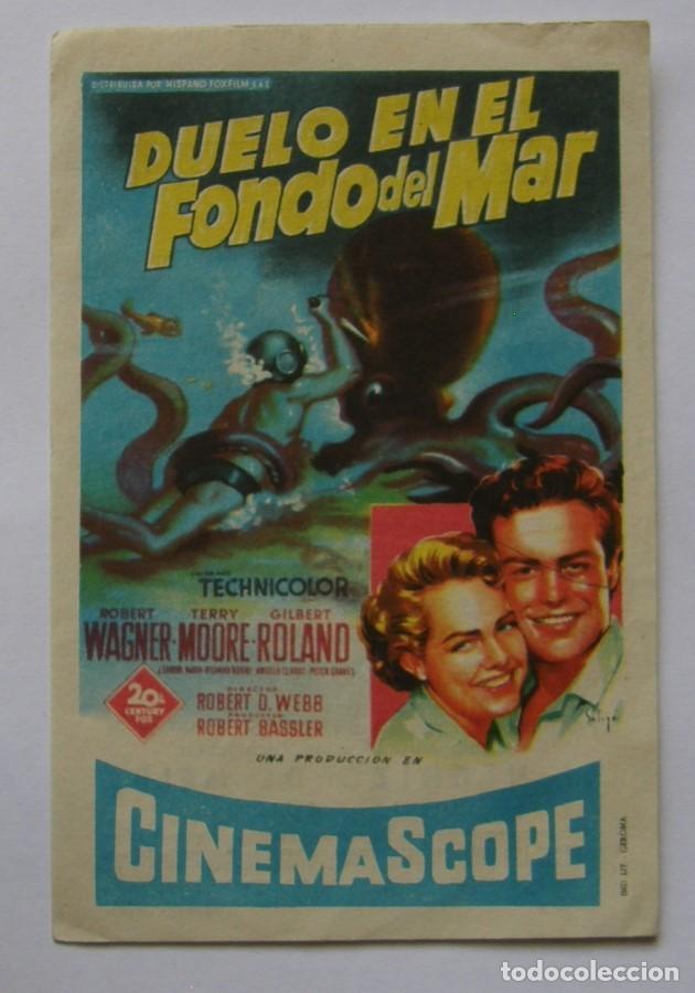 Cine: PROGRAMA DE CINE DUELO EN EL FONDO DEL MAR - Foto 1