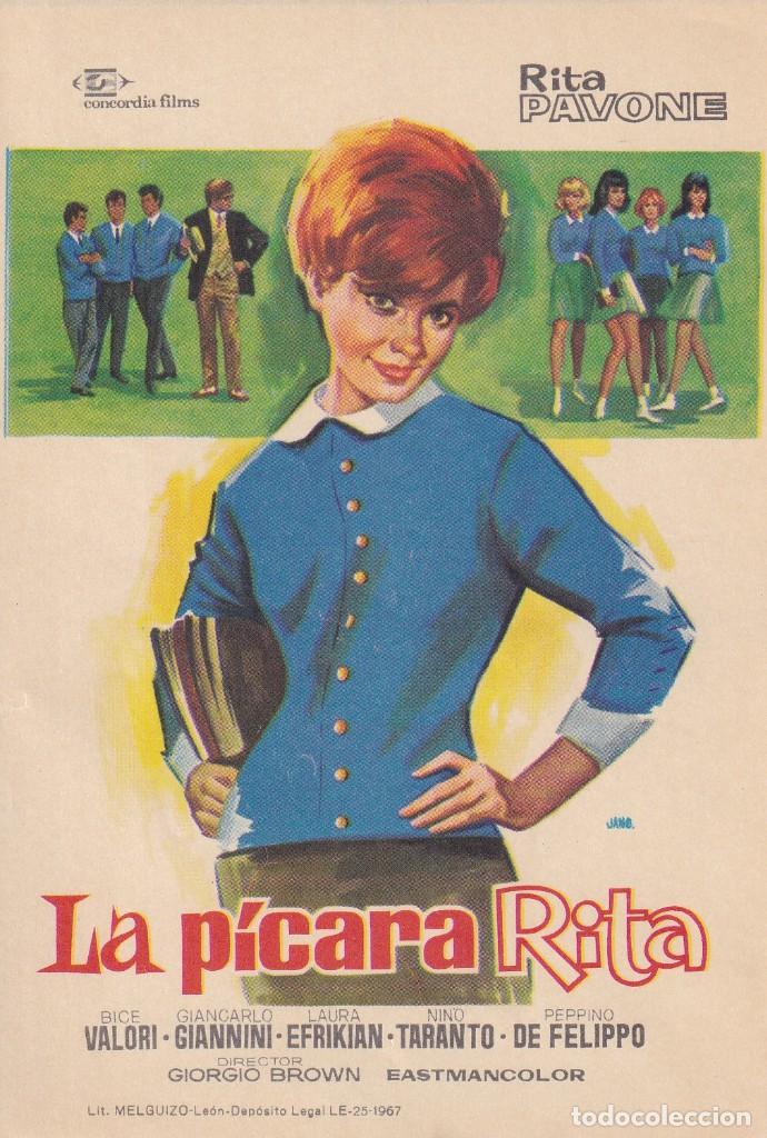 Cine: LA PICARA RITA .- RITA PAVONE - Foto 1