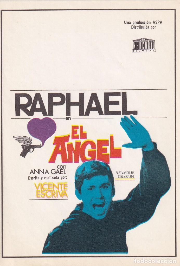 Cine: EL ANGEL .- RAPHAEL - Foto 1