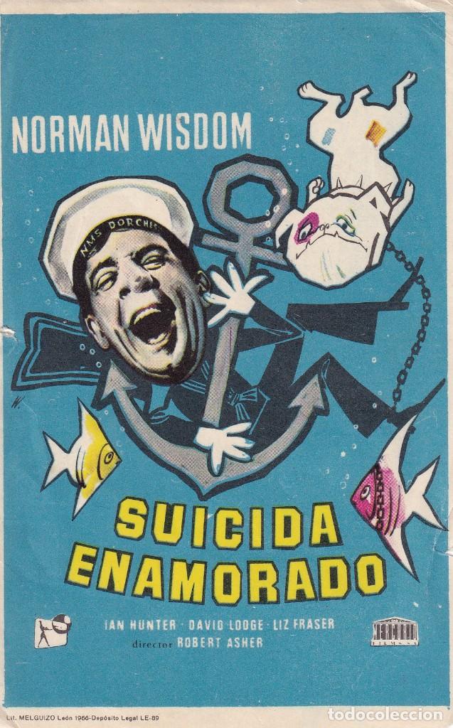 Cine: SUICIDA ENAMORADO .- NORMAN VISDOM