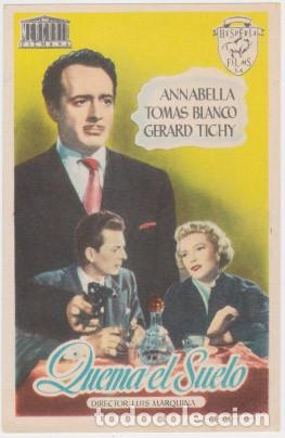 Cine: QUEMA EL SUELO - Foto 1