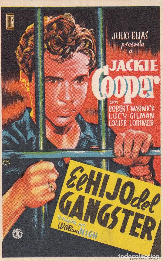 Cine: EL HIJO DEL GANGSTER .- ROBERT WARWICK - Foto 1