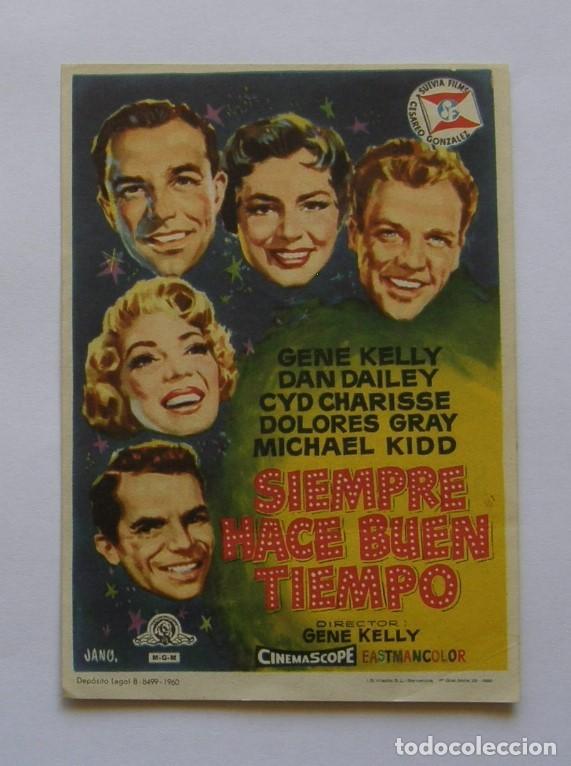 Cine: PROGRAMA DE CINE SIEMPRE HACE BUEN TIEMPO - Foto 1