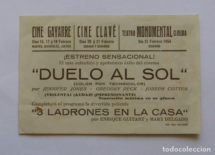 Cine: PROGRAMA DE CINE DUELO AL SOL - Foto 2