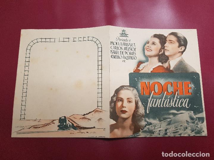 Cine: PROGRAMA DE MANO - NOCHE FANTASTICA - Foto 1