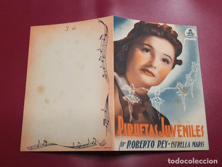 Cine: PROGRAMA DE MANO -PIRULETAS JUVENILES - Foto 1