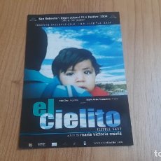 Cine: EL CIELITO -- MARÍA VICTORIA MENIS -- FESTIVAL SAN SEBASTIAN 2004 -- FOLLETO DE MANO