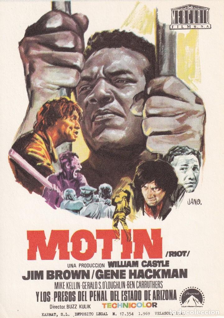 Cine: MOTIN .- JIM BROWN - Foto 1