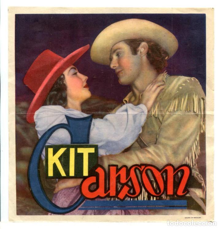 Cine: KIT CARSON, con John Hall. - Foto 1