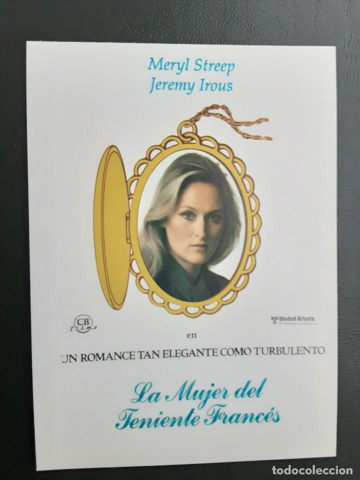 Cinema: LA MUJER DEL TENIENTE FRANC&Eacute;S MERYL STREEP IMPRESO EN LOS A&Ntilde;OS 80