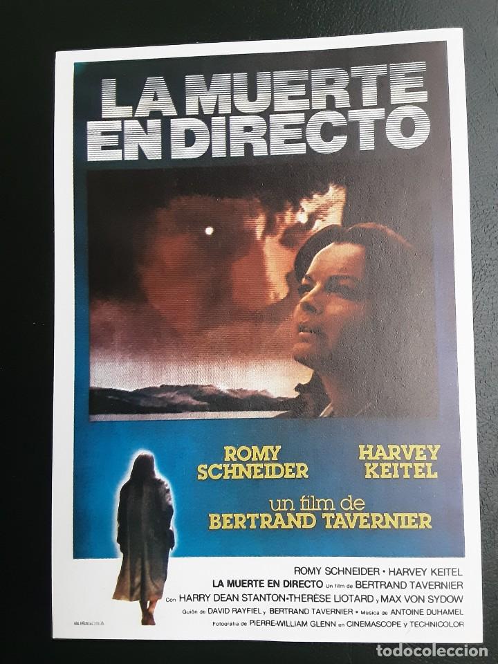 Cine: LA MUERTE EN DIRECTO ROMY SCHNEIDER IMPRESO EN LOS A&Ntilde;OS 80