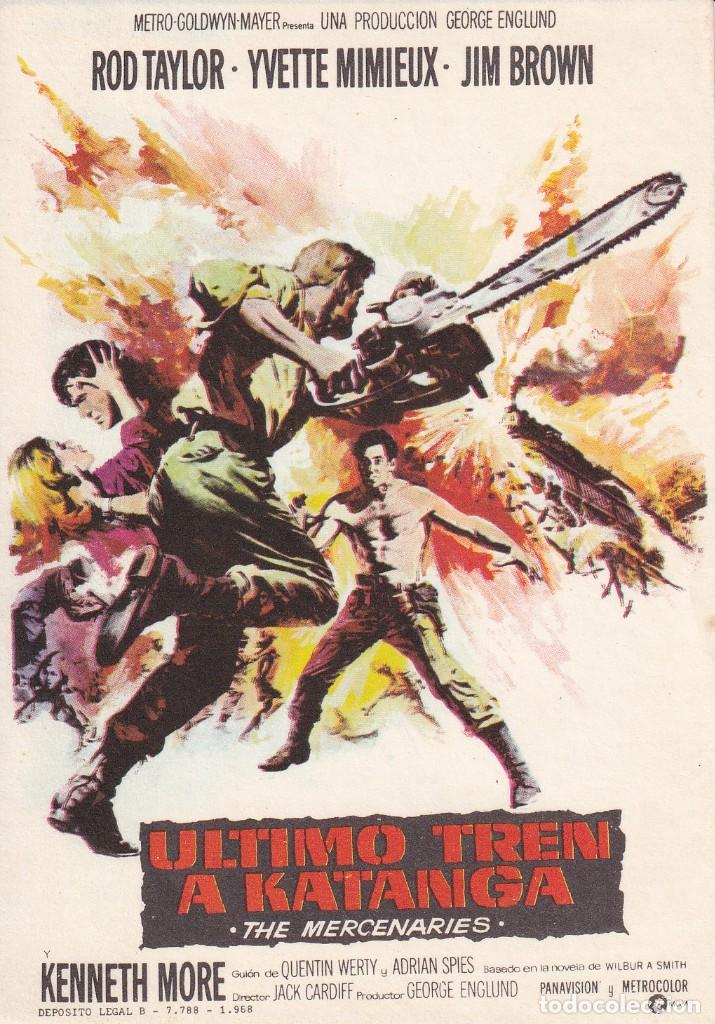 Cine: ULTIMO TREN A KATANGA .- ROD TAYLOR - Foto 1