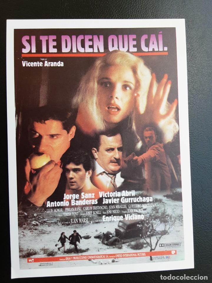 Cine: SI TE DICEN QUE CA&Iacute; JORGE SANZ VICTORIA ABRIL IMPRESO EN LOS A&Ntilde;OS 80