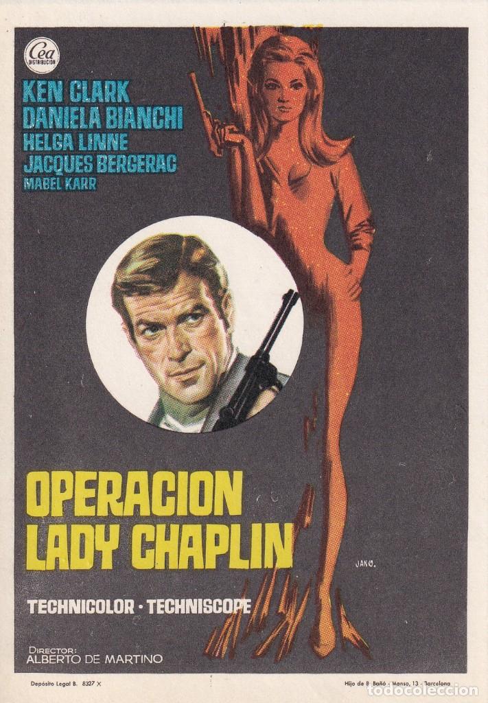 Cine: OPERACION LADY CHAPLIN .- KEN CLARK - Foto 1