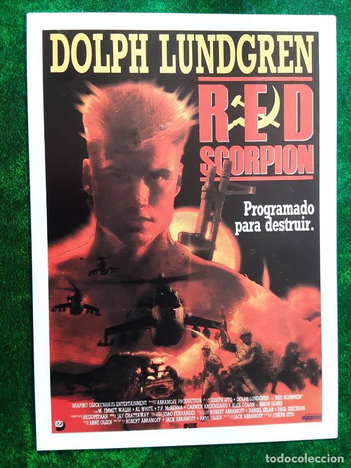 Cinema: RED SCORPION DOLPH LUNDGREN IMPRESO EN LOS A&Ntilde;OS 80