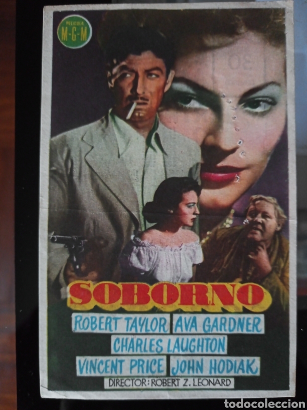 Cine: FOLLETO PEL&Iacute;CULA SOBORNO - Foto 1