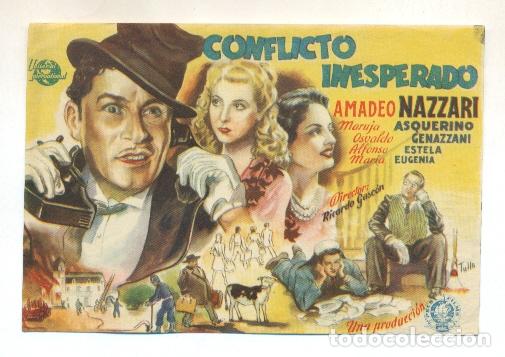 Cine: CONFLICTO INESPERADO - PROGRAMA ORIGINAL SIN PUBLICIDAD - IMPECABLE - Foto 1