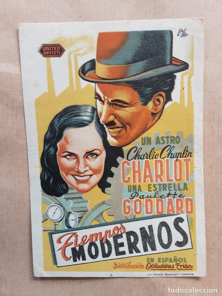 Cine: TIEMPOS MODERNOS, CHAPLIN, CHARLOT - Foto 1
