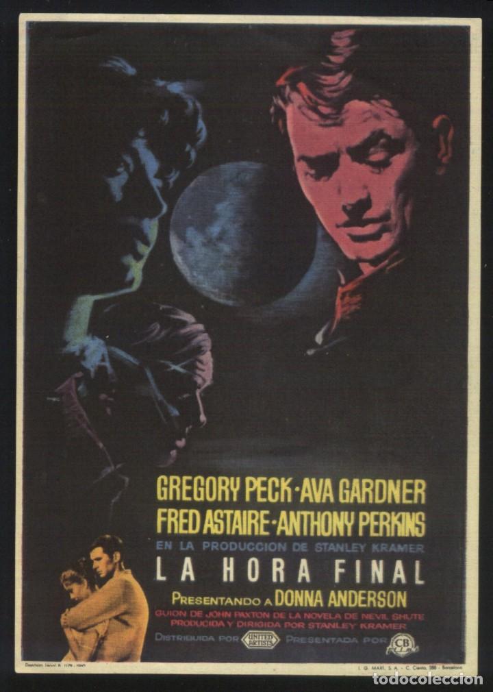 Cine: Q-08509- LA HORA FINAL (On the Beach) Gregory Peck - Ava Gardner - Fred Astaire - Anthony Perkins