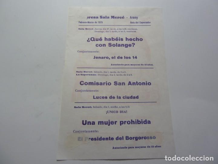Cine: PROGRAMA DE MANO LOCAL JENARO EL DE LOS 14 - Foto 2