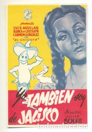 Kino: YO TAMBIEN SOY DE JALISCO - PROGRAMA ORIGINAL SIN PUBLICIDAD - IMPECABLE