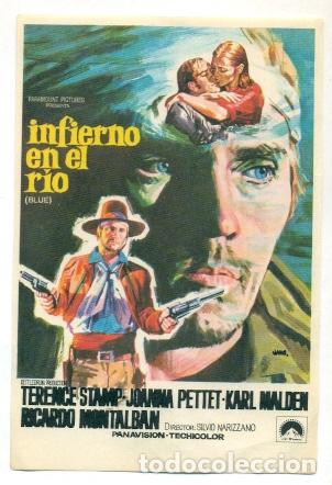 Cine: INFIERNO EN EL RIO - PROGRAMA ORIGINAL SIN PUBLICIDAD - IMPECABLE - Foto 1