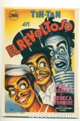 Cine: REVOLTOSO, EL TINTAN - PROGRAMA ORIGINAL SIN PUBLICIDAD - IMPECABLE - Foto 1