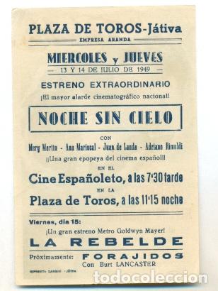 Cine: REBELDE LA - BARBARA STANWYCK - PROGRAMA ORIGINAL CON PUBLICIDAD - IMPECABLE - Foto 2