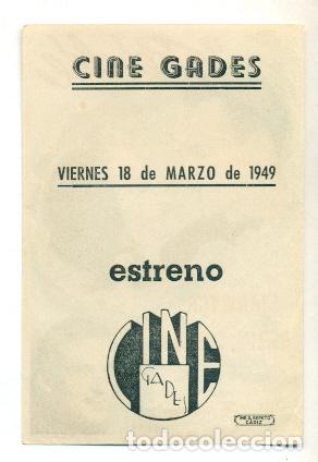 Cine: REBELDE LA - BARBARA STANWYCK - PROGRAMA ORIGINAL CON PUBLICIDAD - IMPECABLE - Foto 2