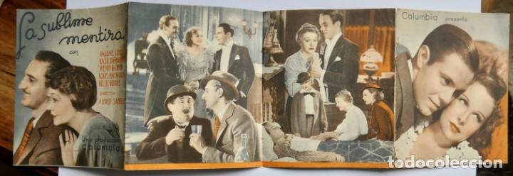 Cine: PROGRAMA DE CINE . LA SUBLIME MENTIRA . CON PUBLICIDAD . CINE NUEVO - Foto 3