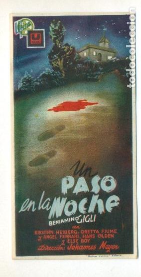 Cine: PASO EN LA NOCHE, UN - PROGRAMA ORIGINAL - SIN PUBLICIDAD IMPECABLE &iexcl; - Foto 1