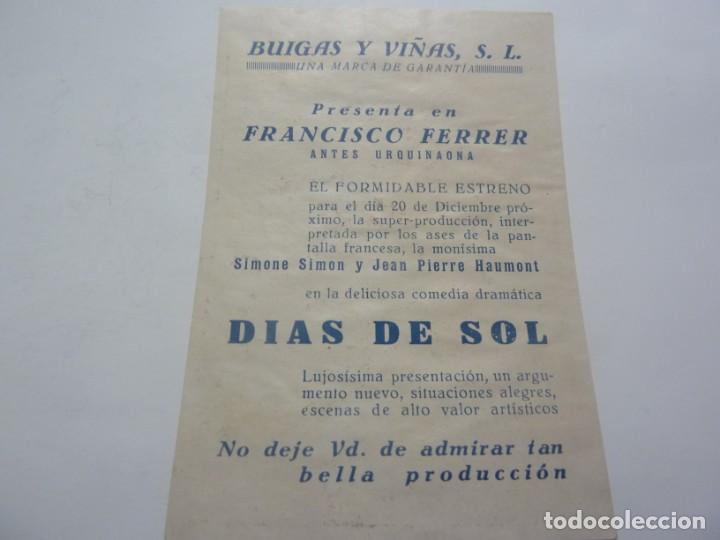 Cine: PROGRAMA CINE LOCAL. DIAS DE SOL - Foto 2