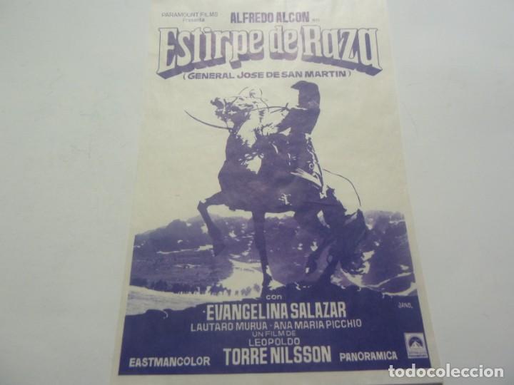 Cine: PROGRAMA CINE LOCAL. ESTIRPE DE RAZA - Foto 1