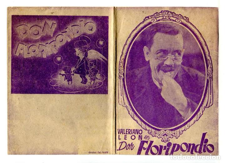Cine: DON FLORIPONDIO, con Valeriano Le&oacute;n. - Foto 1