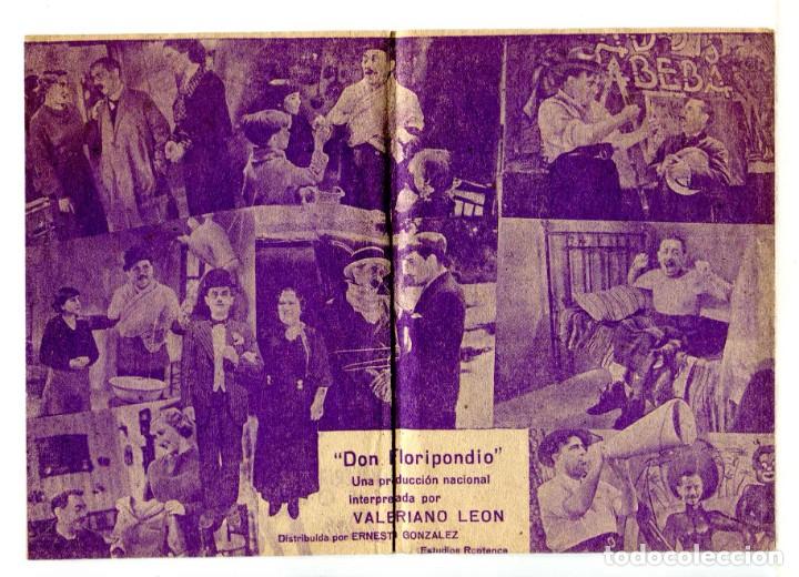Cine: DON FLORIPONDIO, con Valeriano Le&oacute;n. - Foto 2