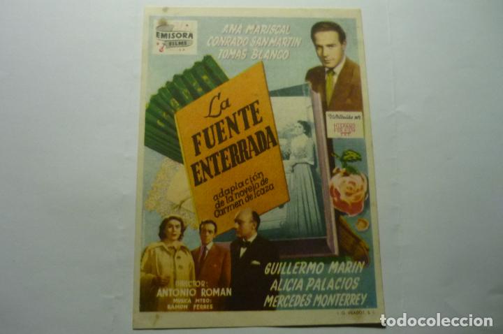 Cine: programa la fuente enterrada.-ana marisca -l principal .-montblanch - Foto 1