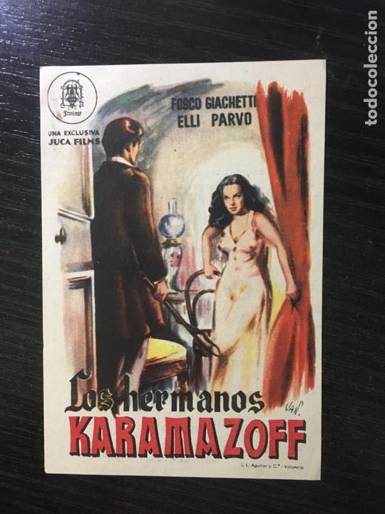 Cine: Los hermanos Karamazoff - Programa de cine Badalona C/P