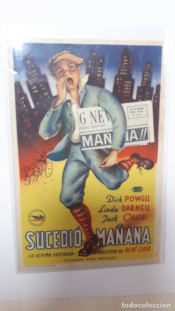 Cine: Sucedi&oacute; ma&ntilde;ana. Con diario. - Foto 1