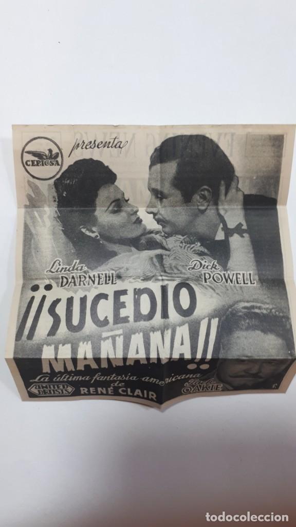 Cine: Sucedi&oacute; ma&ntilde;ana. Con diario. - Foto 4