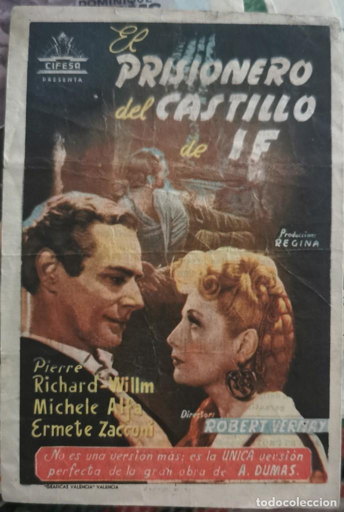 Cine: EL PRISIONERO DEL CASTILLO DE IF, CON PUBLICIDAD - Foto 1