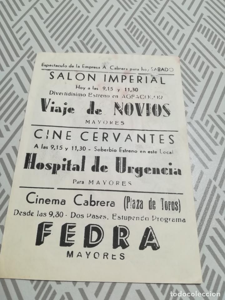 Cine: Antiguo programa de Cine - Foto 2