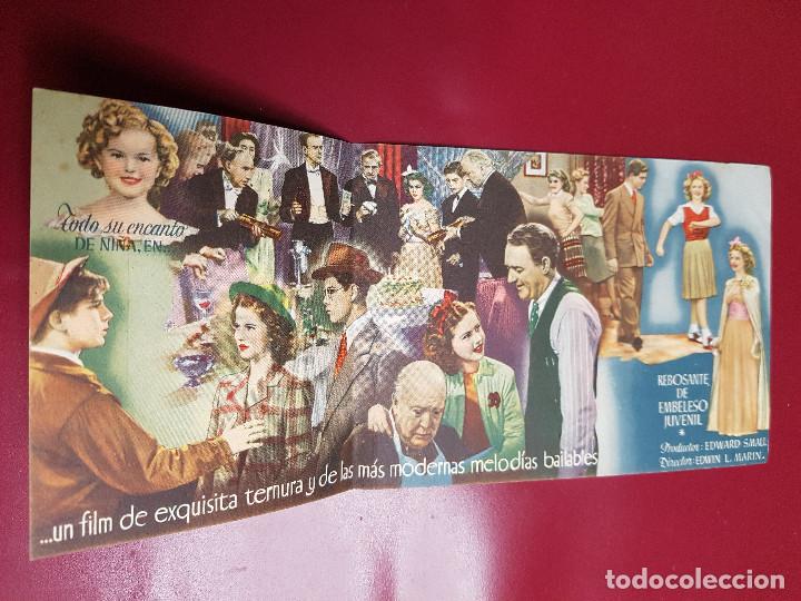 Cine: PROGRAMA DE MANO - QUIERO SER MUJER - SHIRLEY TEMPLE - Foto 2