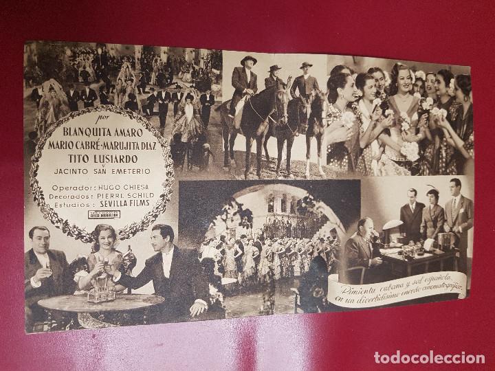 Cine: PROGRAMA DE MANO - UNA CUBANA EN ESPA&Ntilde;A - Foto 2